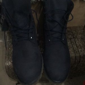 navy blue timberland boots